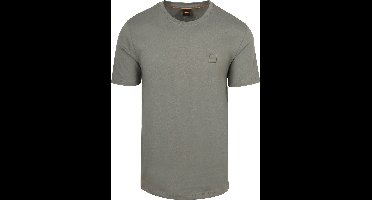 BOSS T-shirt Tales Groen - Maat XXL - Heren - Casual T-shirts