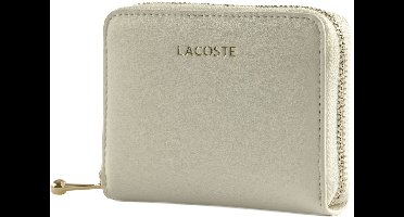 LACOSTE portemonnee Zip Coin Wallet Farine wit