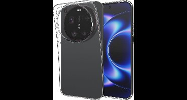 Just in Case hoesje geschikt voor Xiaomi 17 Ultra Hoesje Siliconen - Flexibele Case - Transparant