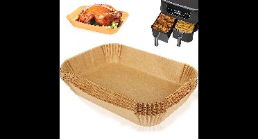 Airfryer bakpapier Geschikt voor Ninja Double XL foodi AF300 AF400 AF451 wegwerppapier bakvorm barbecue kookaccessoires 300 vellen