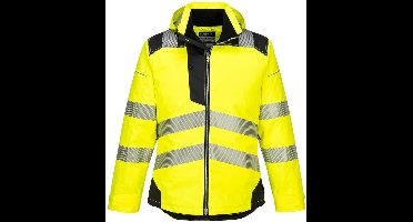 Portwest PW3 Hi-Vis Winterjack T400 - Geel/Zwart - XXXL