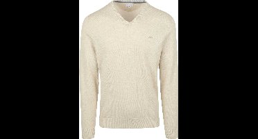 McGregor Trui V-Hals Ecru - Maat XXL - Heren - Pullovers
