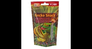Hobby Terrano Gecko Snack 100 gr gelvoederpoeder voor omnivore Banaan & Ananas