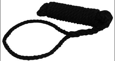 Talamex Superlene Landvast Ø 16 mm 12 meter lang - Zwart