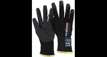 Talen Tools - Werkhandschoenen - Schuurbestendig - Heavy Duty - Gerecycled - Maat M - Zwart