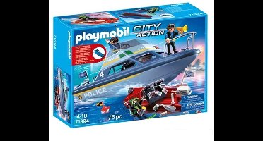 Playmobil - City Action Politieboot - 71394
