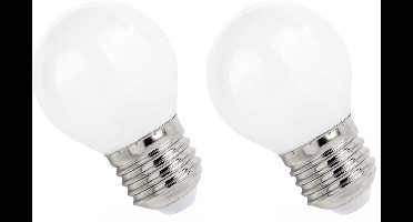 Spectrum LED Lamp E27 4W 230V - 400 Lumen - 2700K Warm wit - Gezellig licht - Energiezuinig - 2 stuks