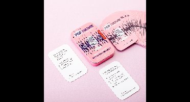 Kikkerland Pop Culture Trivia - Pubquiz - 50 vragen - Spel voor onderweg