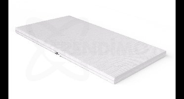 Topmatras 200x200 - Topper HR Koudschuim - Medium hardheid - Hybrid - Topdekmatras - 7cm - Afritsbaar Wasbaar Tijk - Orthopedisch - Anti-allergisch - Topper Hotel XL - Anti Bacterieel