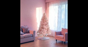 Roze kunstkerstboom Pino 150 cm – 450 takken, compact en trendy eyecatcher