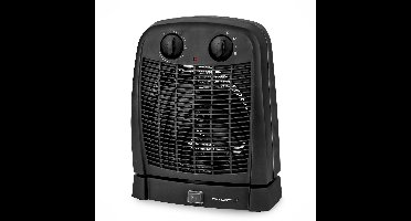 Emerio Ventilator Kachel - 20m² - 2 Temperatuur Instellingen - Regelbare Thermostaat - Oscillerend - Indicatielampje - Ventilatiefunctie - Omvalbeveiliging - Oververhittingsbeveiliging - IP21 - 2000W - FH-111910.2 Zwart