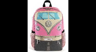 Rugzak Volkswagen T1 bus Roze