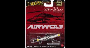 Hot Wheels Premium - Airwolf Helicopter - 1:64 - Mattel