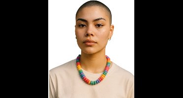 Regenboog Ketting – Pride Halsketting – Feest Accessoire in Regenboogkleuren