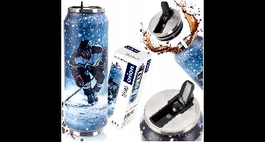 Thermosbeker Blik HOKEJ 0,7L - Warme en Koude Drankjes