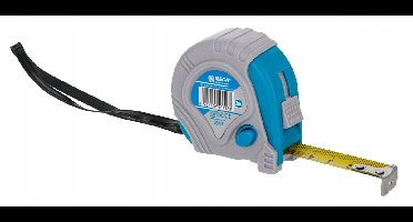 MEGA Rolbandmaat 3m x 16mm met 3 remmen en rubberen grip