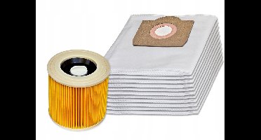 10x kunststof trektanden Karcher WD3 SE4001 + filter