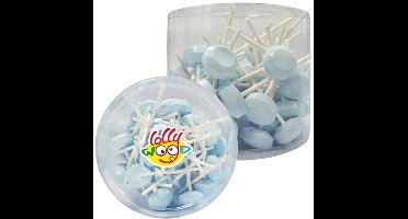 Lollywood Dextrose lolly blauw - snoep voor babyshower of tussendoortje - 500 gram