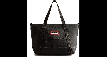 Hunter - Original Midi Topclip Tote Black - Maat ONE