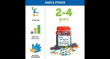 Learning Resources Link 'N' Learn® Links (Set van 500) - 1+