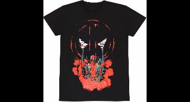 Deadpool Smoking Heren T-shirt - zwart - S