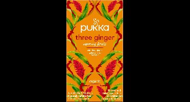 Pukka three ginger Thee