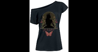 Wicked Glinda Upland Dames T-shirt - zwart - L
