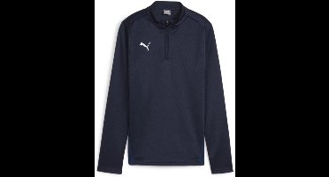 Puma Damen Shirt TeamGoal Training 1/4 Zip Top Wmn 658631 Puma Navy-Puma White-Persian Blue-XL