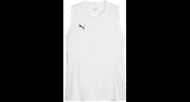 Puma Damen TeamGoal Sleeveless Jersey Wmns 706050 Puma White-Puma Black-Feather Gray-L