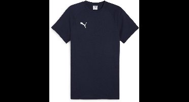 Puma Shirt TeamEVOSTRIPE Tee 659953 Puma Navy-Puma Silver-Puma White-XL