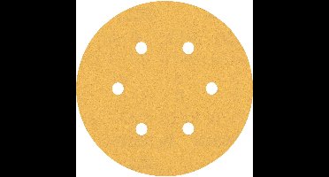 Bosch 50x Expert C470 schuurpapier met 6 gaten voor excentrische ...