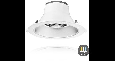 LED Downlight - 13W - 1 stuk - dimbaar met CCT switch en lage verblindingsfactor