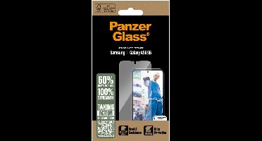 PanzerGlass Screenprotector geschikt voor Samsung Galaxy A56 Glazen | PanzerGlass Ultra-Wide Fit Screenprotector - Case Friendly