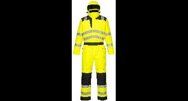 Portwest PW3 Hi-Vis Winteroverall PW352 - Geel/Zwart - S