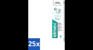25 x Elmex Tandpasta Sensitive Professional Gum Care 75 ml - Gevoelige Tanden - Tandpasta - Gevoeligheid - Tandarts Aanbevolen - PRO-ARGIN Technologie