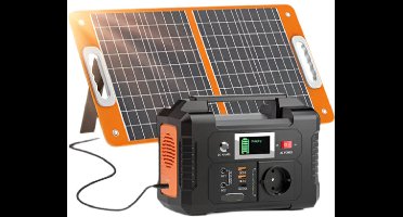 Draagbare Powerstation – Mobiele Accu – Noodstroomvoorziening – Camping Accu – 151Wh Capaciteit – 200W AC Uitgang
