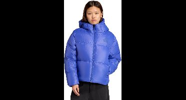adidas Sportswear ADIDAS Z.N.E. Climawarm Pufferjack met Dons - Dames - Blauw