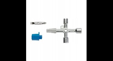 Hogert Sleutel voor Kasten 85 mm - Universeel Gebruik