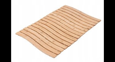Bisk Bamboe Douchemat 50x70 cm - Antislip & Waterbestendig