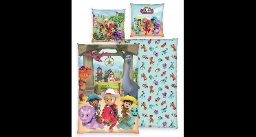 Dino Ranch Kinderbeddengoed Katoen 140x200 cm - Dino Print