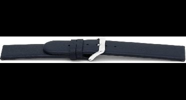 Horlogeband D607 Blauw Ongestikt 14x14 mm Quickswitch