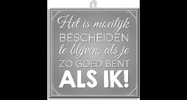 Paperdreams Slogan Tegel - Moeilijk Besc