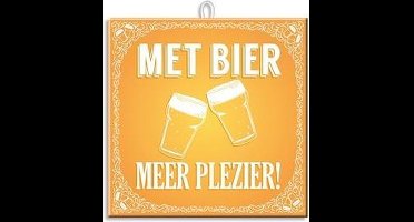 Paperdreams Slogan tegel - bier