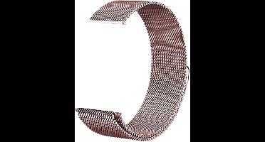 Bandje geschikt voor Fitbit Versa - Roségoud Milanese Band