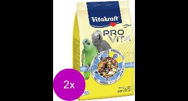 Vitakraft Pro Vita Papegaai - Vogelvoer - 2 x 750 g
