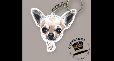 Sleutelhanger Hond Chihuahua