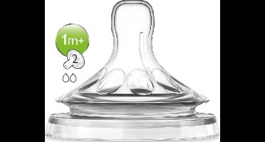 SCF652/27 TEAT NATURAL SLOW FLOW 1MPLUS