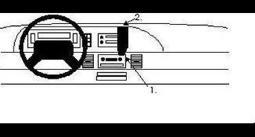 Brodit Proclip Center Mount (852047)