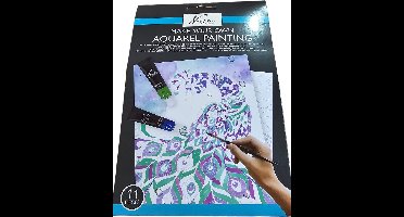 Nassau Fine Art - Aquarelset - Aquarel Penselen - Aquarel Papier - Aquarel set voor volwassenen - Verjaardagskcadeau - Moederdag - Vaderdag