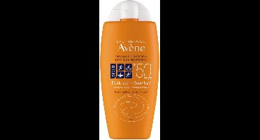 Avène Lotion voor Sporters Solaire Haute Avene Spf 50+ - Zonnebrand  - 100 ml